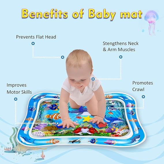Tummy Time Water Mat for Kids