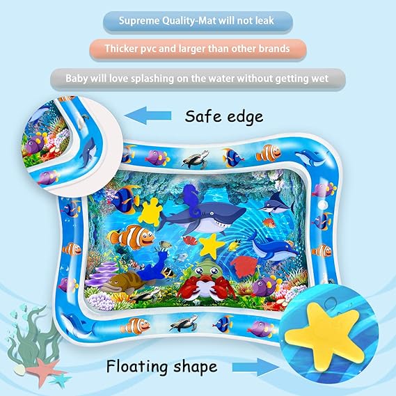 Tummy Time Water Mat for Kids
