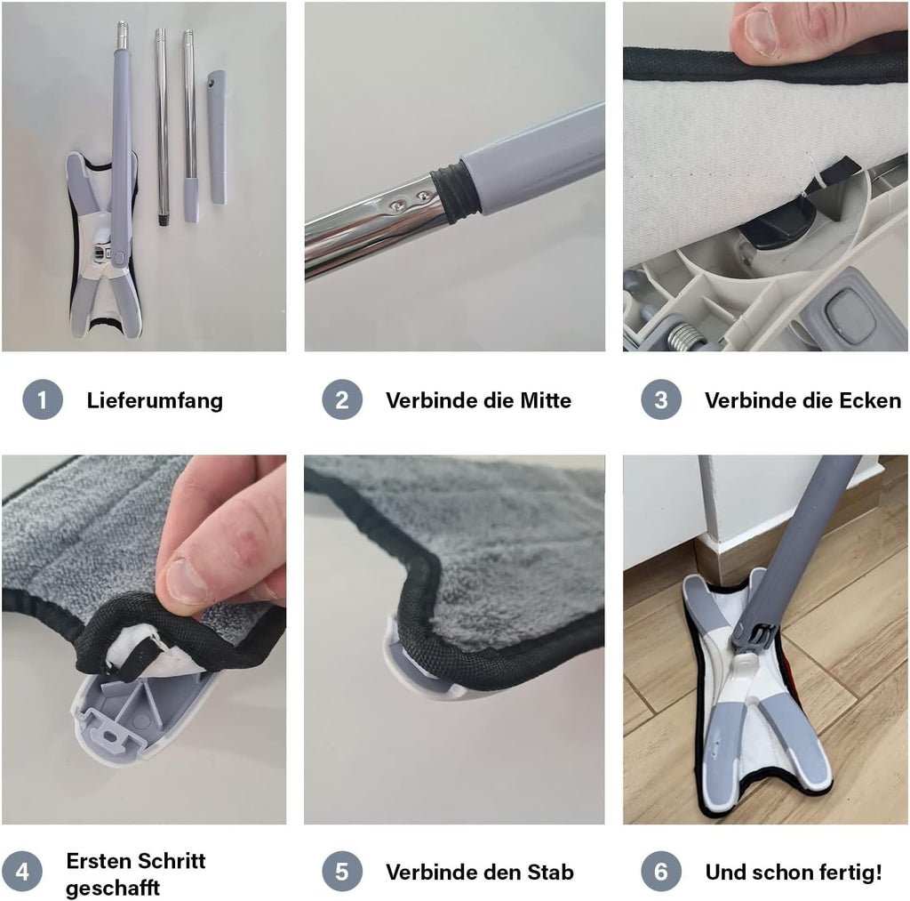XMOP Floor Mop | Advanced Cleaning Technology | Easy Floor Wiping |