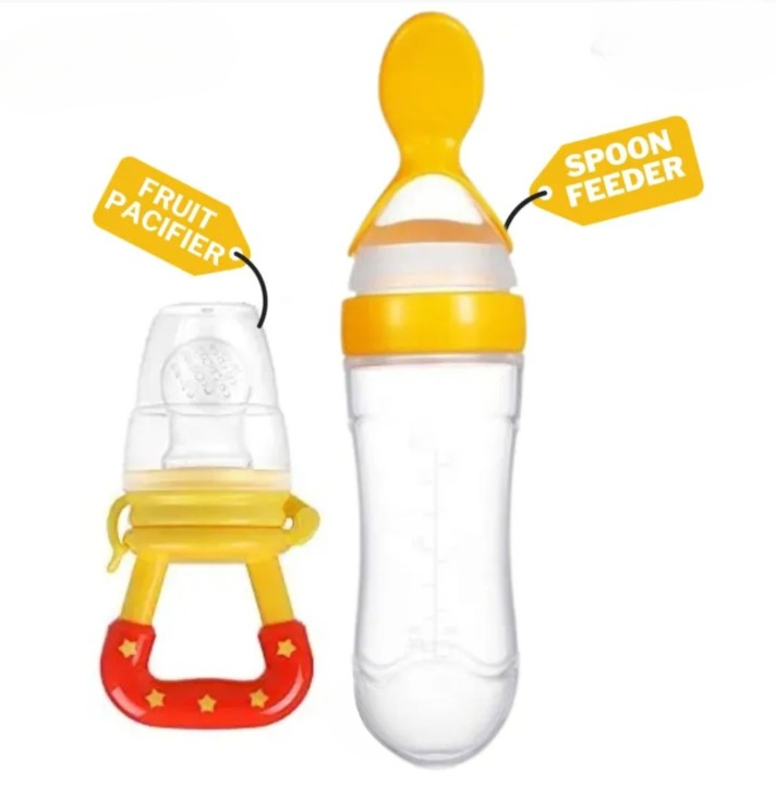 Food Pacifier + Feeder Spoon / Fresh Fruit Food Baby