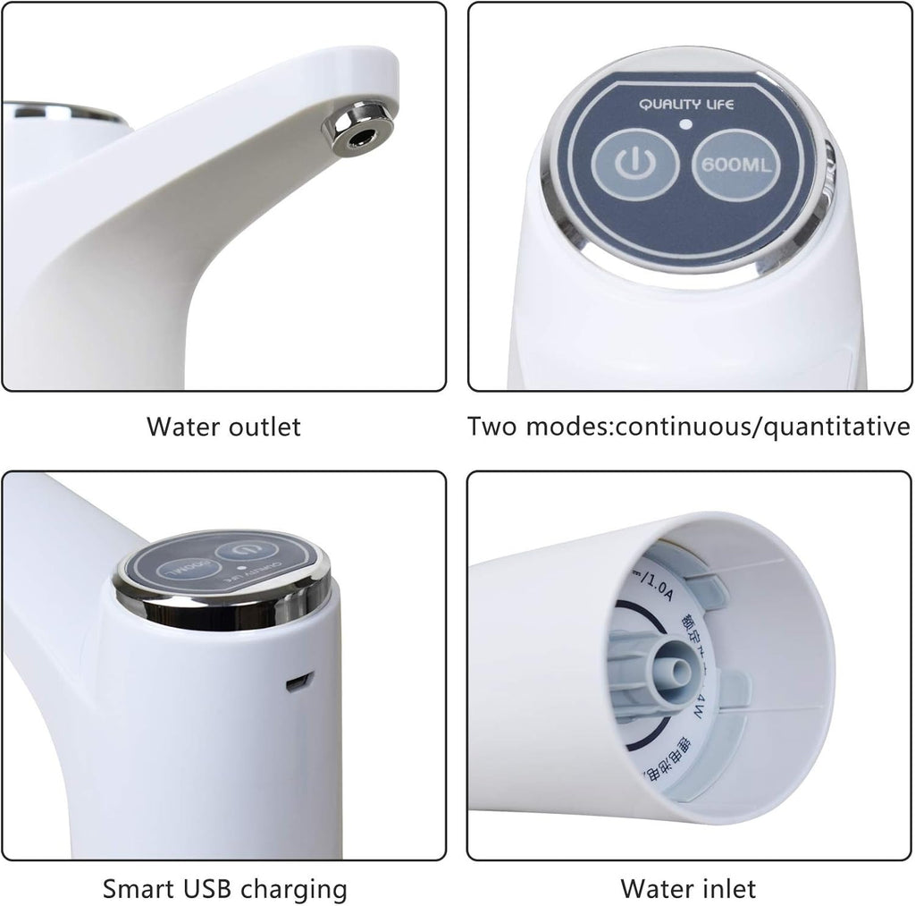 Touch Intelligent Electric Water Pump – Rechargeable Automatic Dispenser